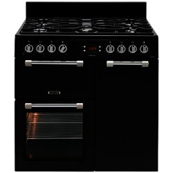 Leisure CK90F232 Cookmaster Dual Fuel Range Cooker Black